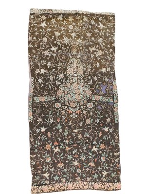 Lot 168 - A late 19th century childs Indian Parsi silk...
