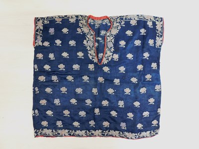 Lot 166 - A 19th century silk Parsi tunic top, 48cm wide