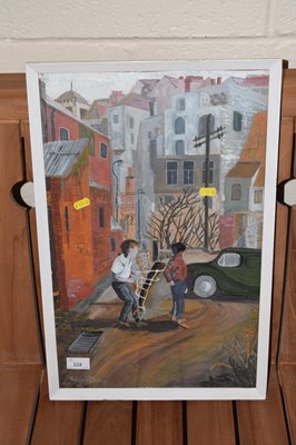 Lot 222 - A Richard D Astey mid Century study of street...
