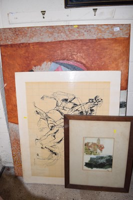 Lot 241 - A print on board after Cherestion together...