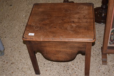 Lot 271 - A 19th Century mahogany box commode