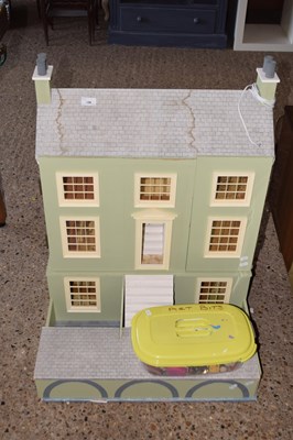 Lot 326 - A modern dolls house with accessories