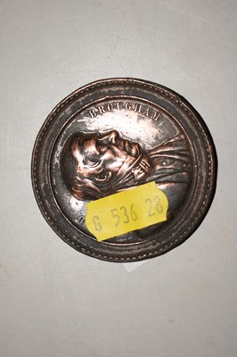 Lot 124 - A bronze medallion produced for the...