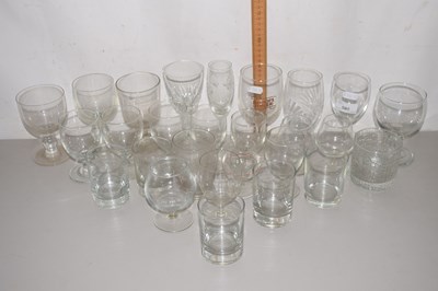 Lot 508 - Quantity of various clear drinking glasses