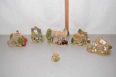 Lot 524 - Quantity of Lilliput Lane cottages