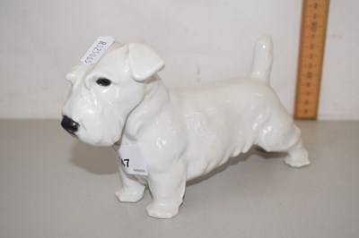 Lot 547 - Porcelain model Terrier