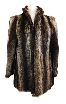 Lot 89 - A lady's fur jacket by Brahams of Norwich,...