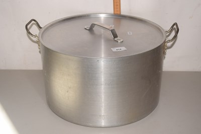 Lot 614 - Large aluminium pan