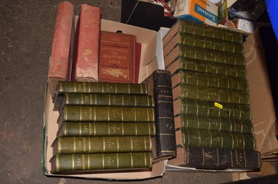Lot 643 - Two boxes of books, The Sportsman, Kings of...