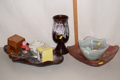 Lot 670 - Mixed Lot:  Fruit bowls, vases etc