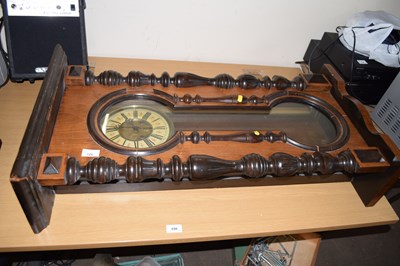 Lot 726 - A large Vienna type wall clock