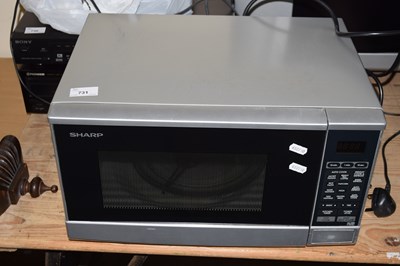 Lot 731 - A Sharp microwave