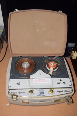 Lot 740 - Fidelity reel to reel tape player