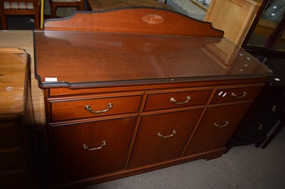 Lot 777 - Modern cherry wood finish sideboard