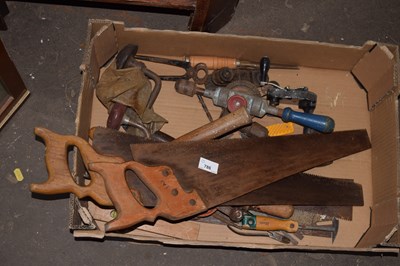 Lot 786 - Box of assorted tools
