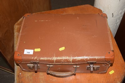 Lot 788 - A small suitcase