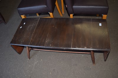 Lot 806 - Vintage Ercol drop leaf coffee table