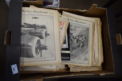 Lot 584 - ONE BOX THE WAR ILLUSTRATED MAGAZINE AND OTHERS
