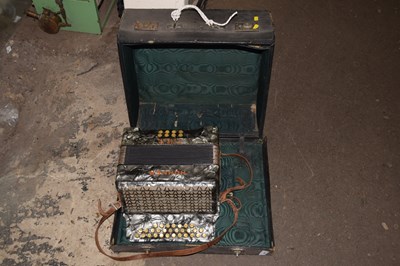 Lot 851 - A Hohner Club 11B Victoria accordion