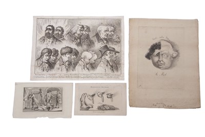 Lot 434 - Gillray (James). Doublures of Characters; - or...