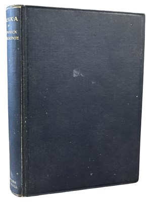 Lot 630 - [Middle East]. Snouck Hurgronje, C. Mekka in...