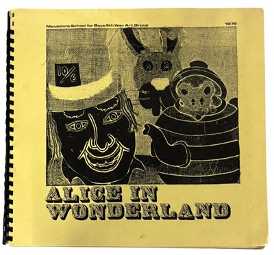 Lot 132 - ALICE IN WONDERLAND ONLY KNOWN COPY. Printed...