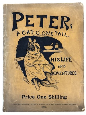 Lot 1096 - LOUIS WAIN Peter A Cat O’ One Tail His Life...
