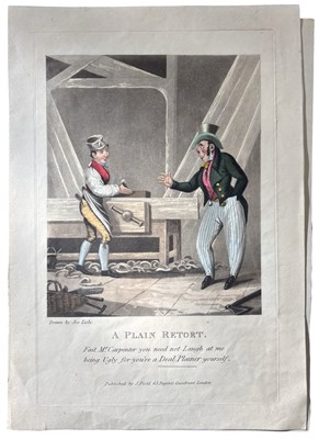 Lot 993 - JOSEPH LISLE - CARICATURE - c1830s Hand...
