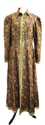Lot 16 - An early-mid 20th century crewel work coat,...