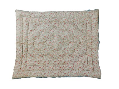 Lot 201 - A printed cotton eiderdown, double sided, 115...