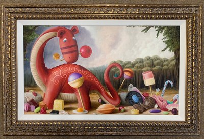 Lot 8 - Peter Smith (British, contemporary), "Tuppenny...