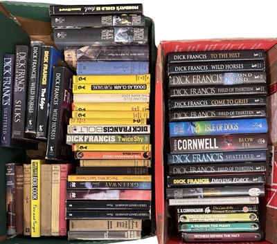 Lot 856 - ONE BOX: A large collection of various crime...