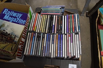 Lot 604 - BOX CONTAINING CDS