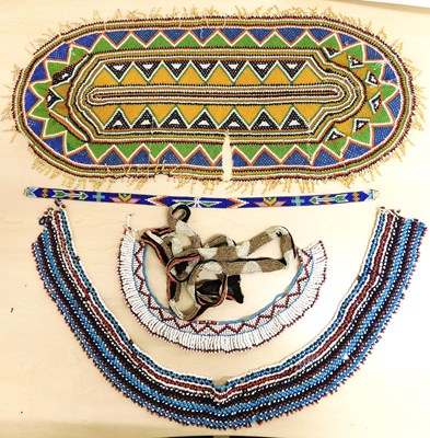 Lot 207 - A quantity of assorted beadwork to include...