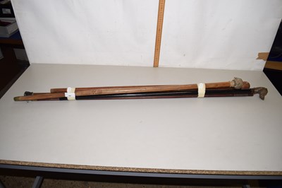 Lot 43 - Mixed Lot: Various walking sticks
