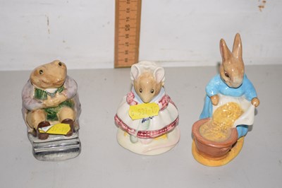 Lot 53 - Beswick Beatrix Potter figures comprising Old...