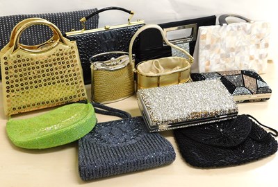 Lot 128 - A quantity of lady's cocktail and evening bags,...