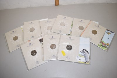 Lot 93 - A collection of UK Royal Mint Winnie the Pooh...