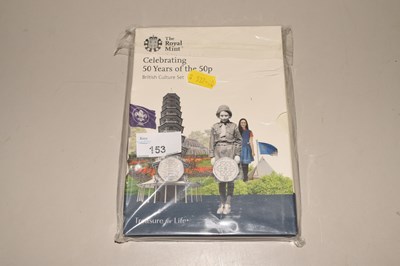 Lot 153 - The Royal Mint Celebrating 50 Years of The 50p...