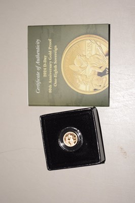 Lot 163 - Tristan D A Cunha, a 22ct gold one eighth...