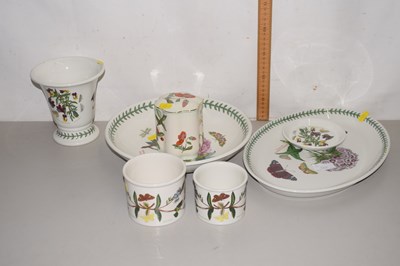 Lot 185 - Mixed Lot: Portmeirion Botanic Garden table...