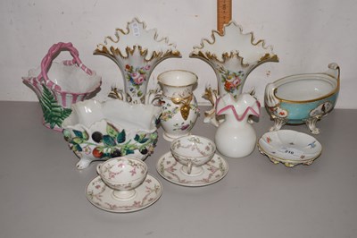 Lot 210 - Mixed Lot:  Limoges coffee cups and saucers,...