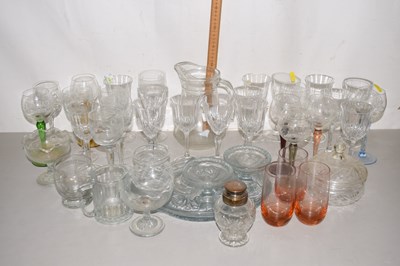 Lot 252 - Large Mixed Lot: Various drinking glasses,...