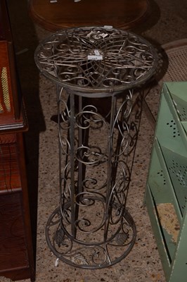 Lot 332 - A modern wire work plant stand
