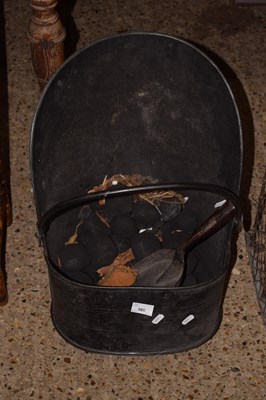 Lot 380 - A coal chute with shovel