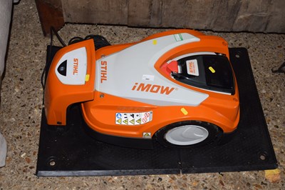 Lot 390 - A Stihl IMOW robotic lawnmower with charger