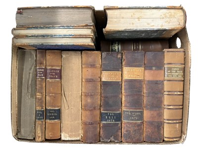 Lot 938 - ONE BOX: Various late 19th century bound...