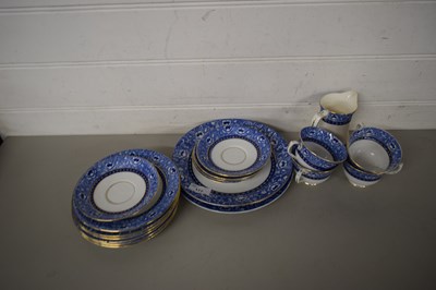 Lot 177 - QUANTITY OF ROYAL ALBERT BLUE DECORATED TABLE...