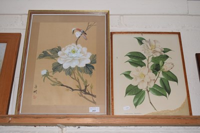 Lot 257 - Two modern floral prints