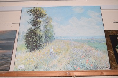 Lot 265 - A print on board after Claude Monet